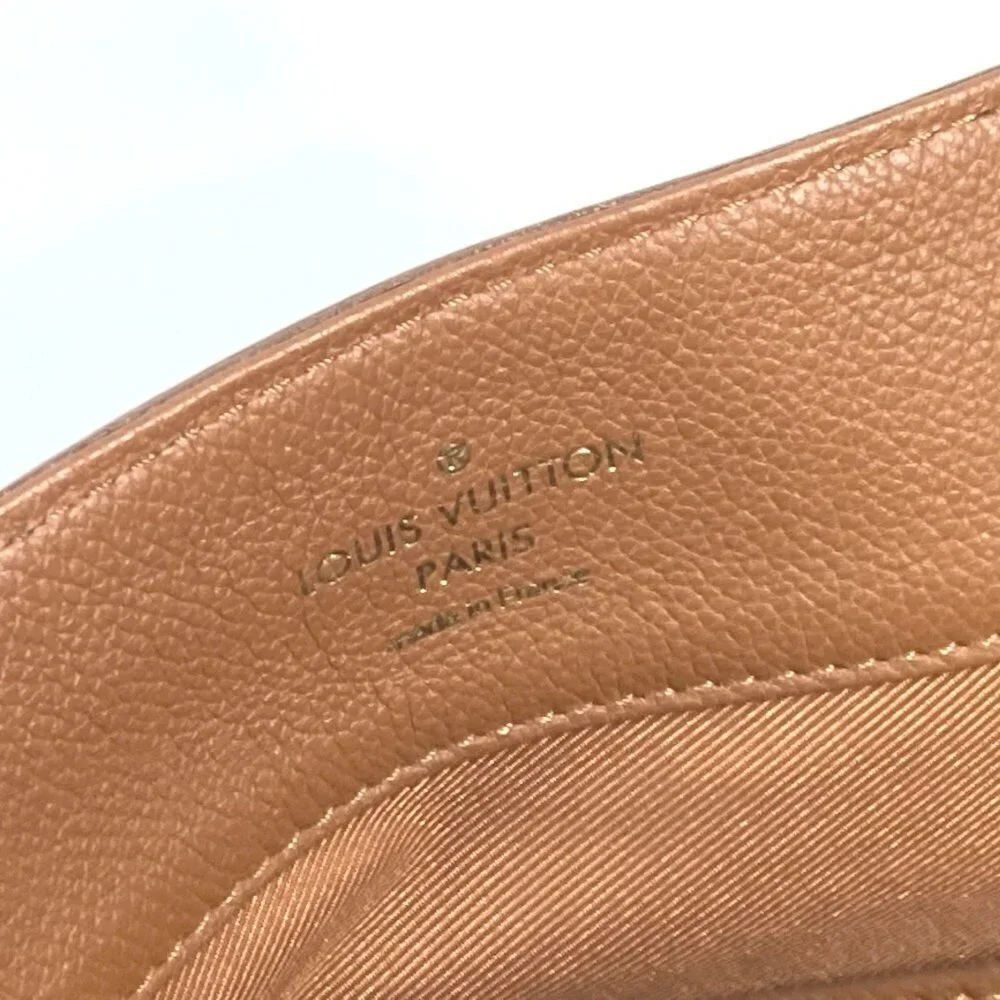 LOUIS VUITTON Authentic Brown Leather Shoulder Bag - Picture 13 of 16